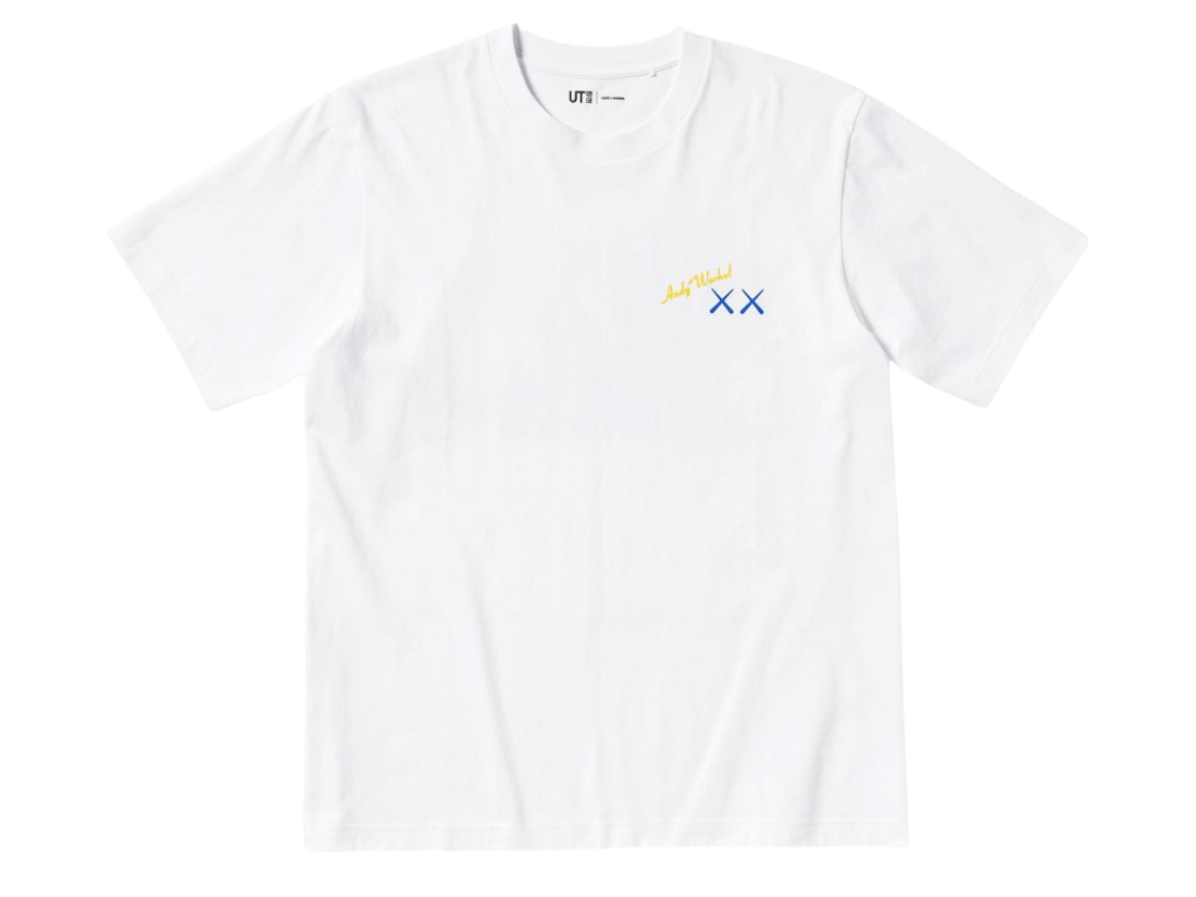T-shirt KAWS x Uniqlo Warhol UT Graphic White
