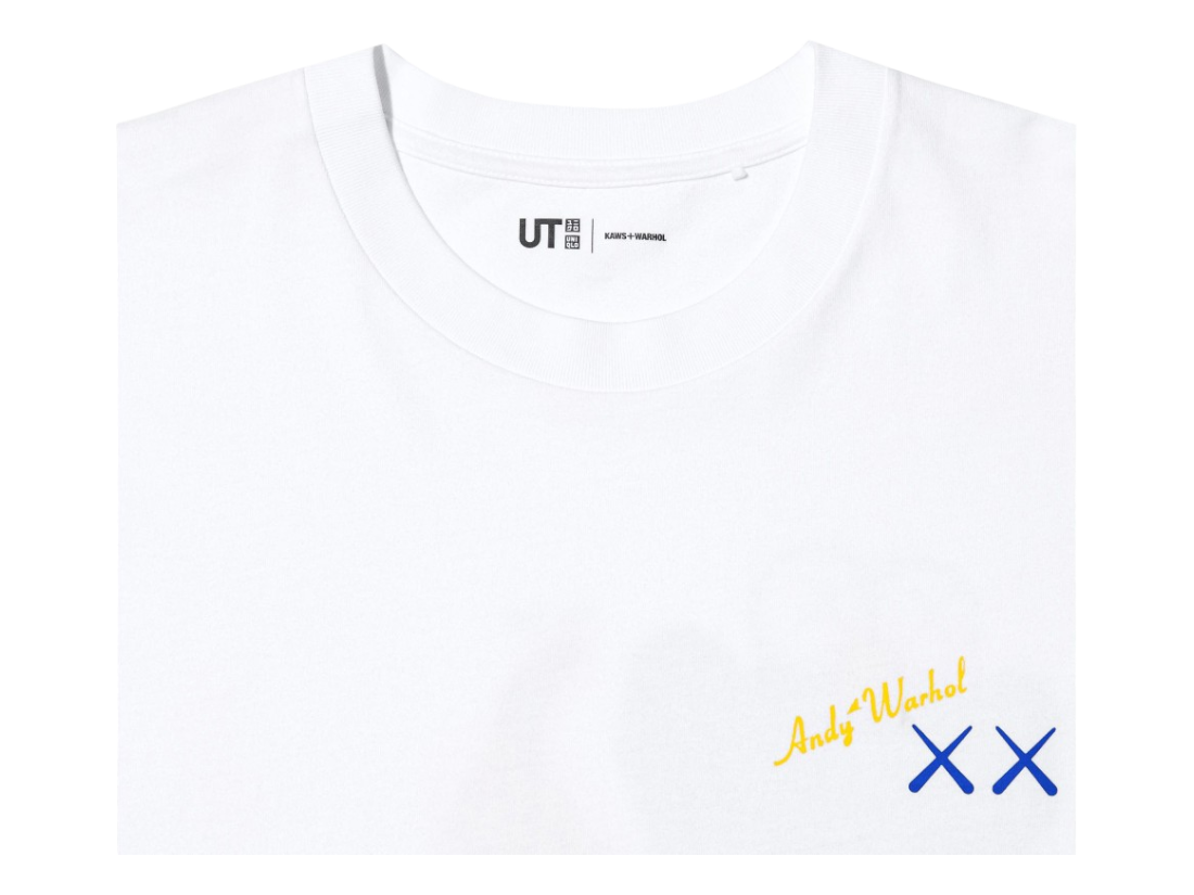 T-shirt KAWS x Uniqlo Warhol UT Graphic White