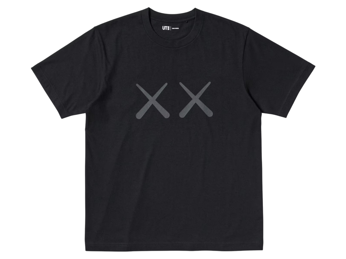 KAWS x Uniqlo Warhol UT Graphic 476352 T-shirt Black