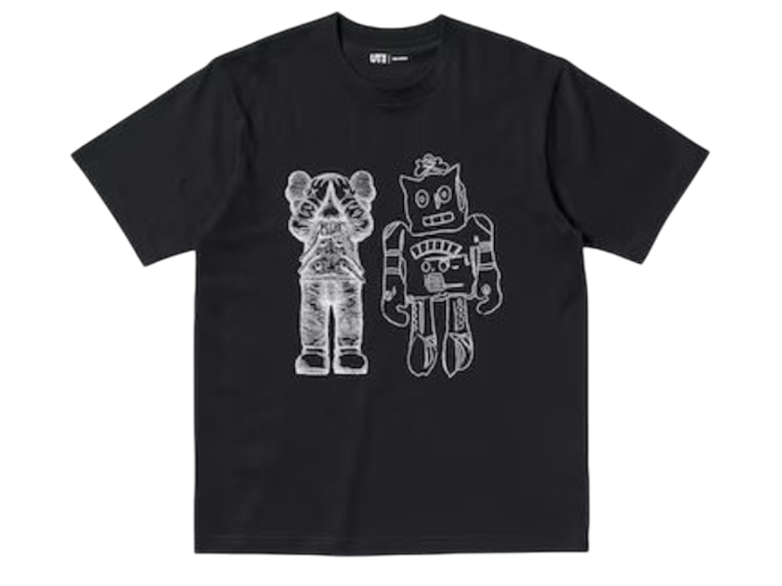 KAWS x Uniqlo Warhol UT Graphic 476351 T-shirt Black