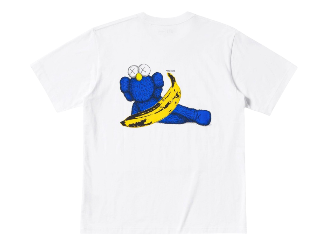 Tee Kaws Bleu Warhol
