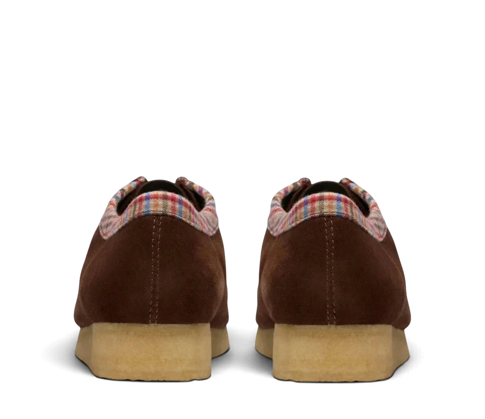 Clarks Wallabee Chocolate Combi