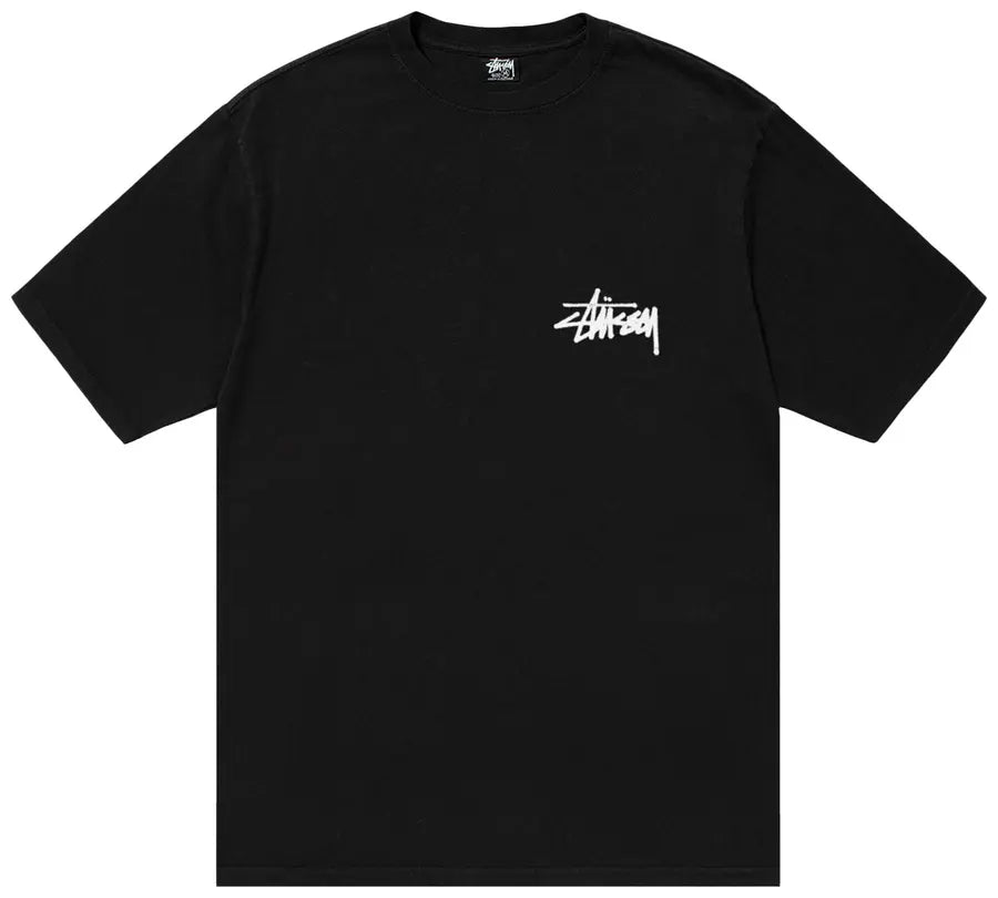 Stussy Old Phone Tee 'Black'