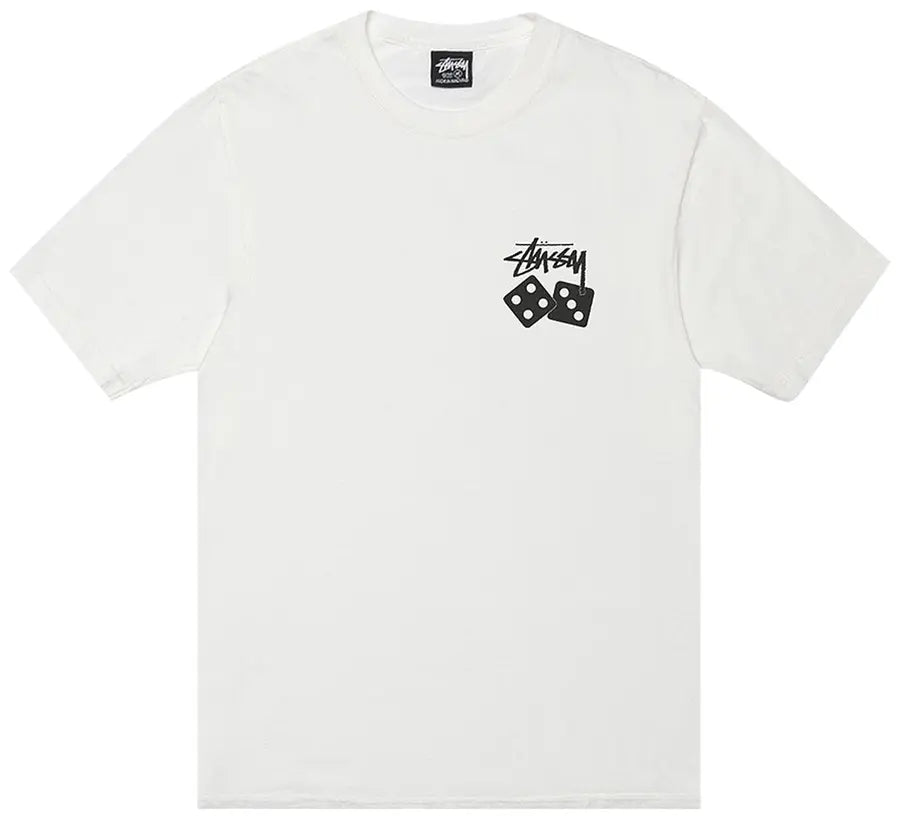 Stussy Dice Tee Pigment Dyed 'Natural'
