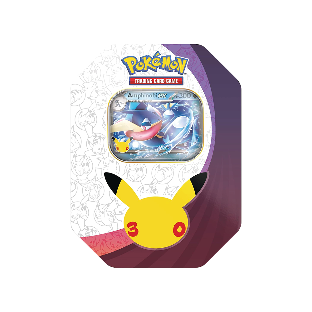 Pokébox We Have It Pokémon Amphinobi-ex 30e Anniversaire avec carte promo brillante et boosters