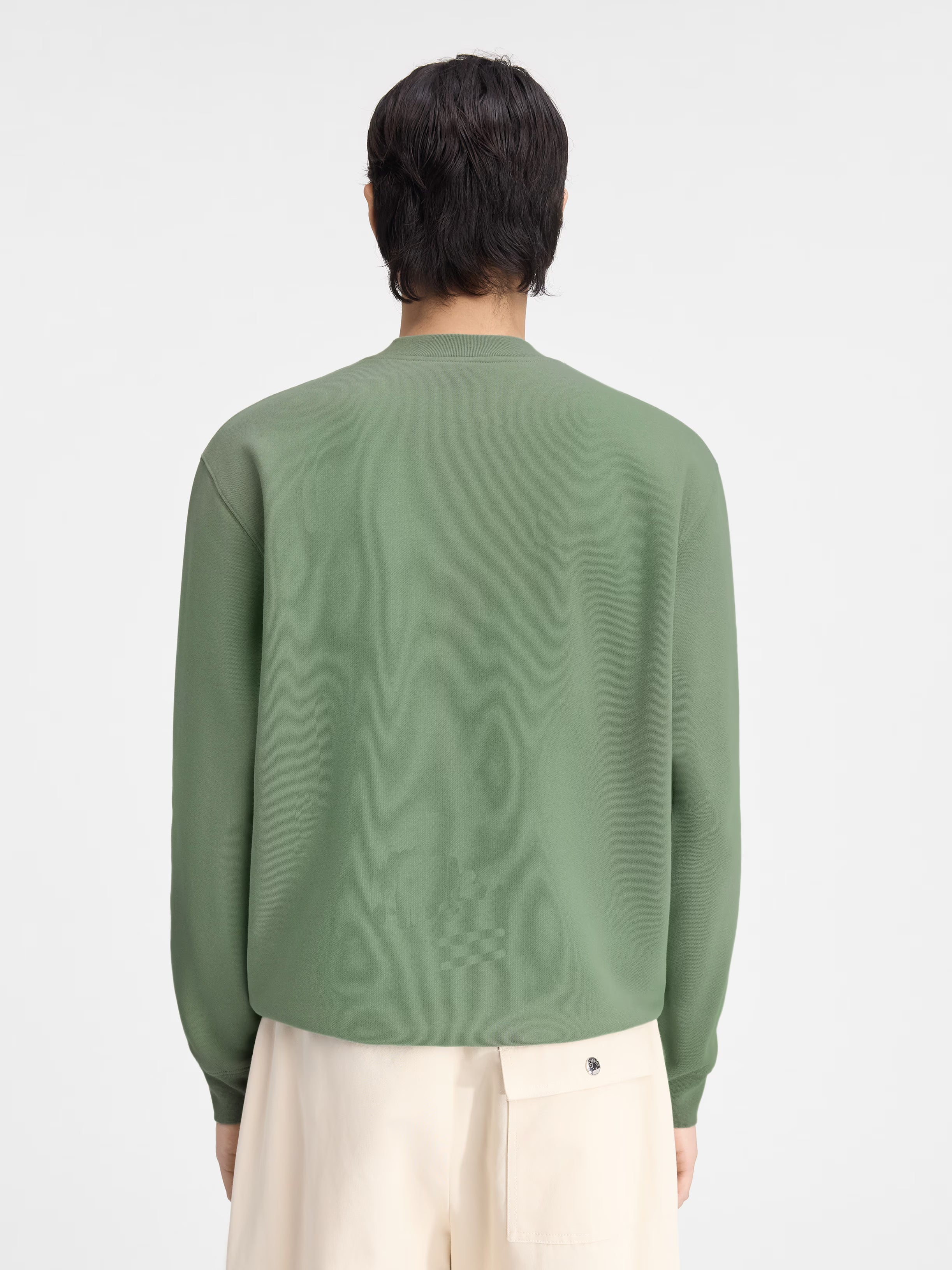 Le Sweatshirt Gros Grain – Jacquemus – Light Kaki