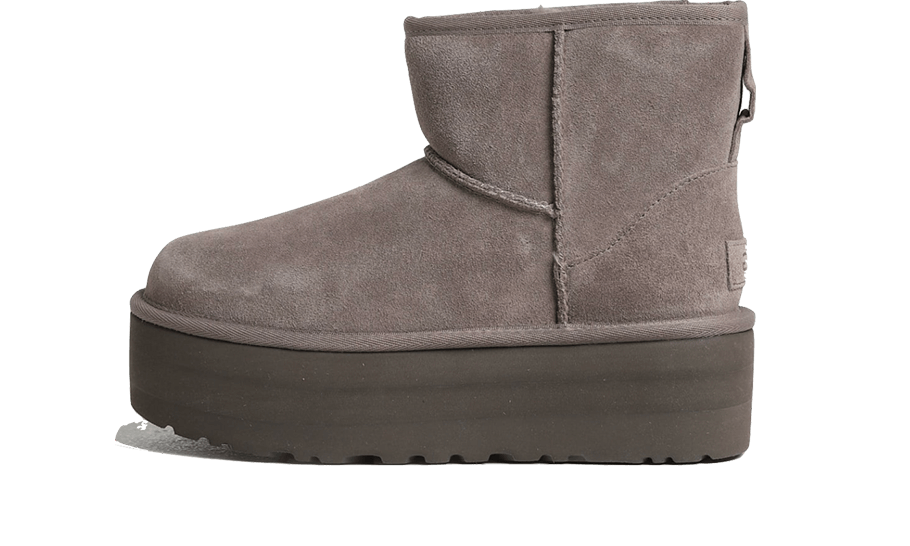 Classic Mini Platform Boot Smoke Plum