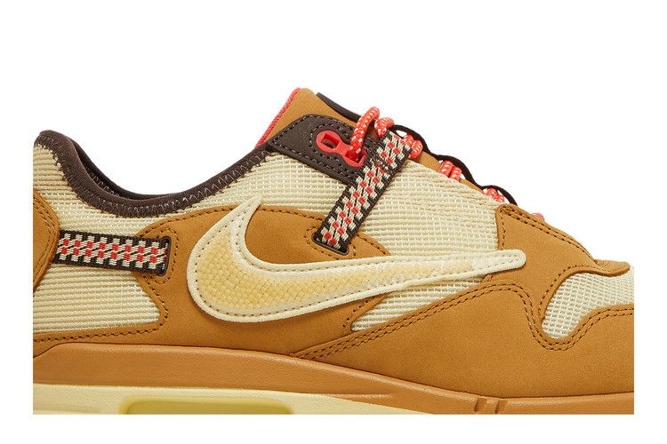 Air Max 1 Travis Scott Cactus Jack Wheat Lemon Drop - DO9392-701
