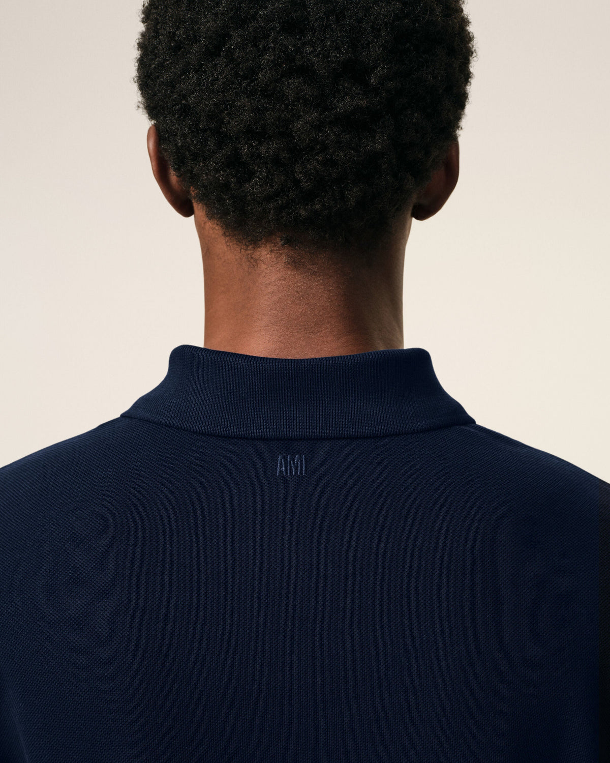 Polo Ami de Cœur Bleu Marine - Ami Paris