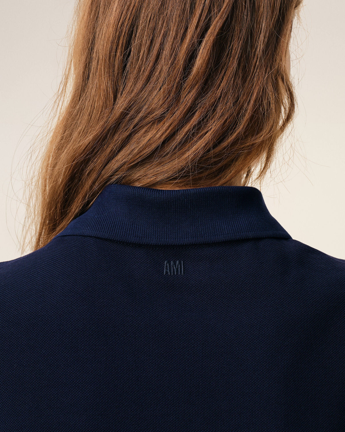 Polo Ami de Cœur Bleu Marine - Ami Paris