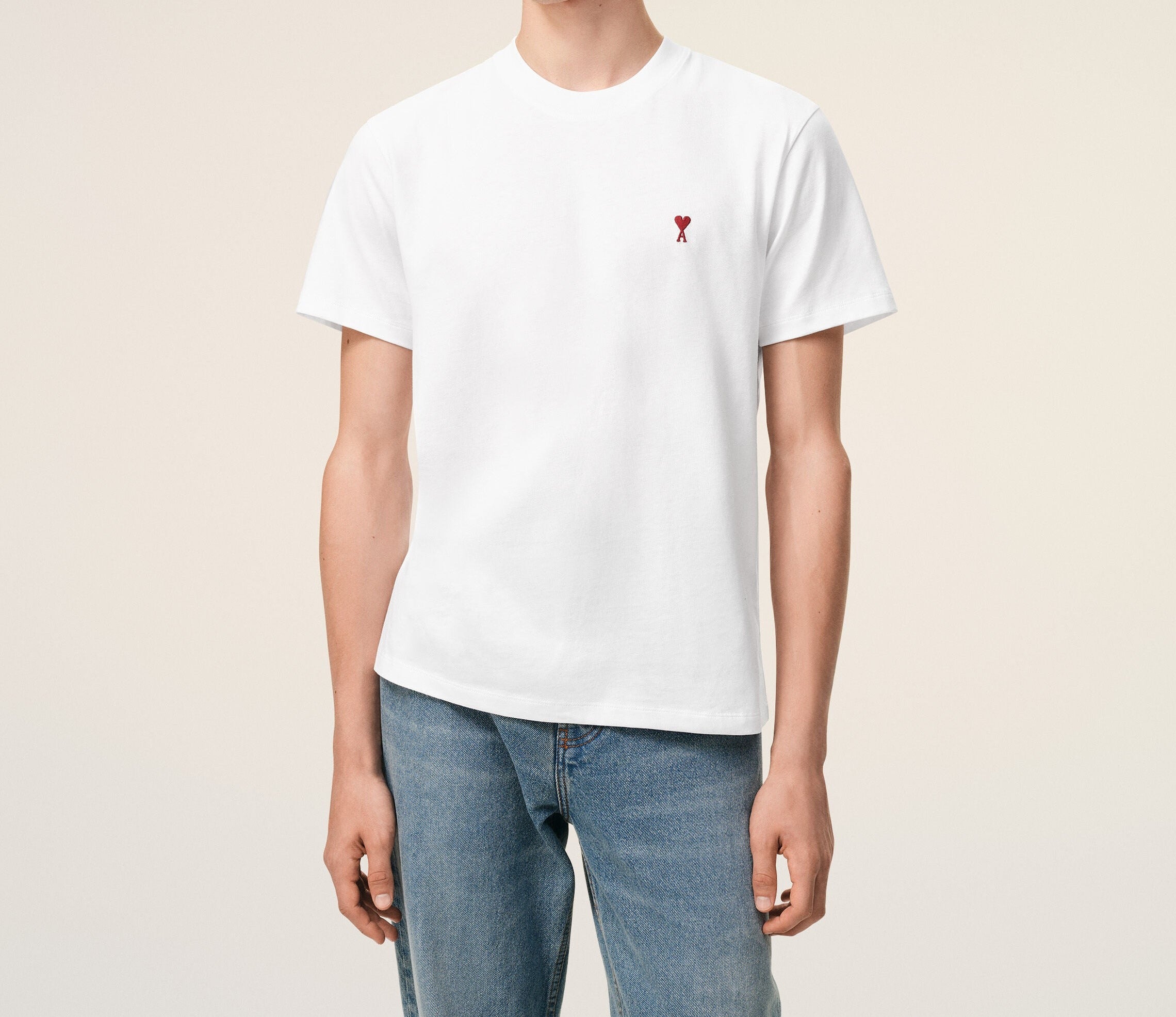 T-Shirt Ami de Cœur – Ami Paris – Blanc