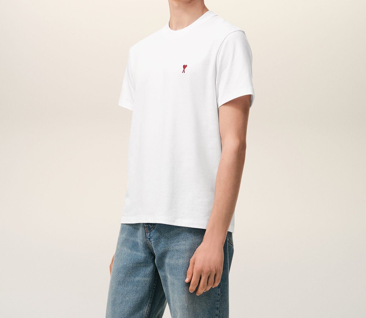 T-Shirt Ami de Cœur – Ami Paris – Blanc