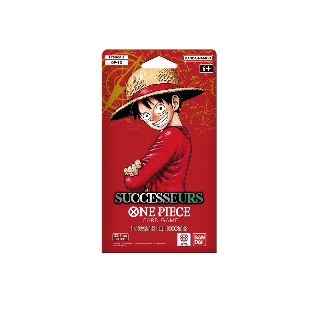 One Piece Booster Blister Card Game OP-13 Successeurs – Édition Française