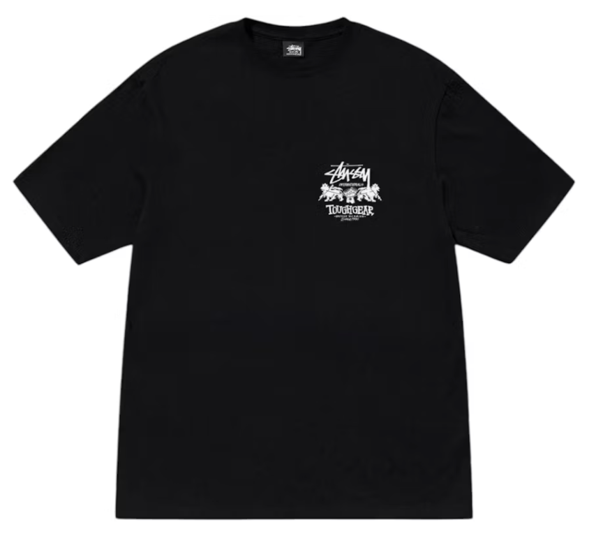 Stussy Tough Gear International Tee 'Black'
