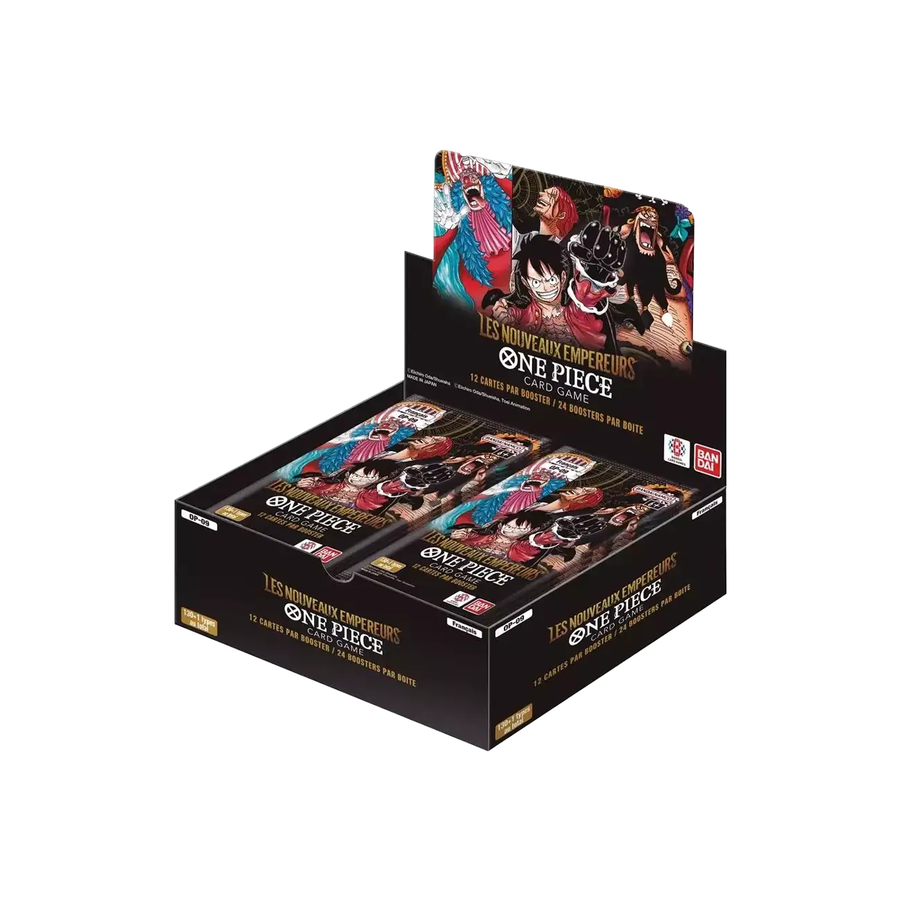 One Piece Display – Boîte de 24 Boosters OP-09 « Les Nouveaux Empereurs » FR