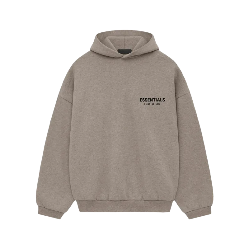 Fear of God Essentials Fleece Hoodie II Heather Grey (FW24)