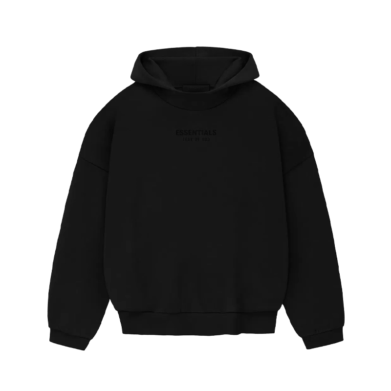 Fear of God Essentials Hoodie Black