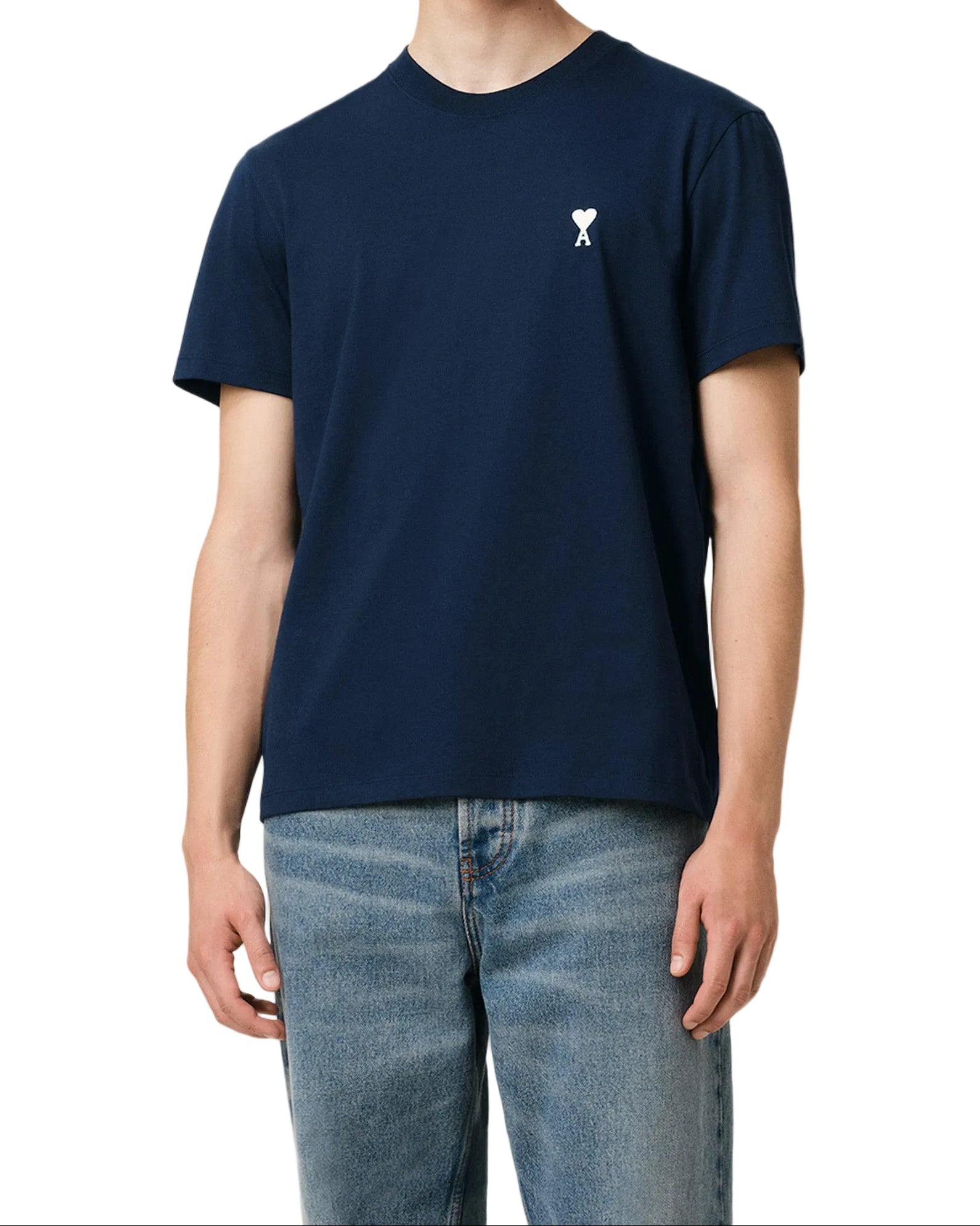 T-Shirt Ami De Coeur – Ami Paris – Bleu Blanc