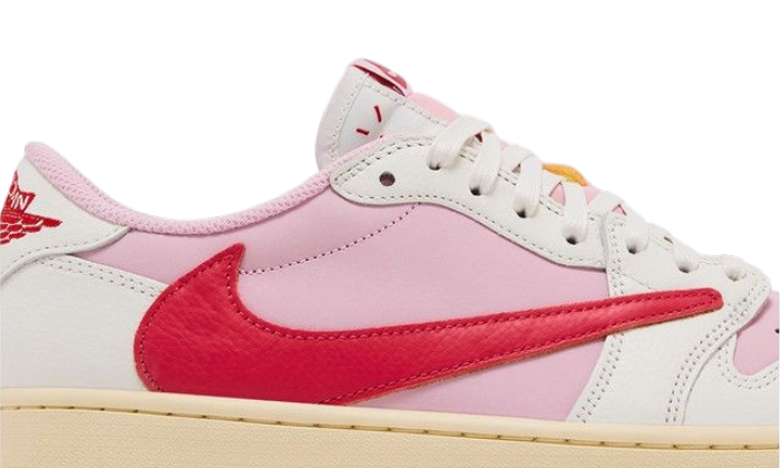 Air Jordan 1 Retro Low OG SP Travis Scott Sail Tropical Pink