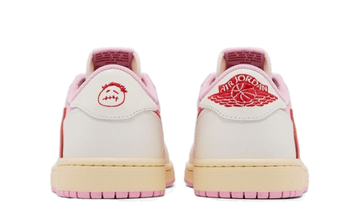 Air Jordan 1 Retro Low OG SP Travis Scott Sail Tropical Pink