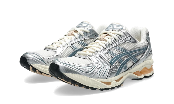 Gel-Kayano 14 Birch Pure Silver Teal Gold