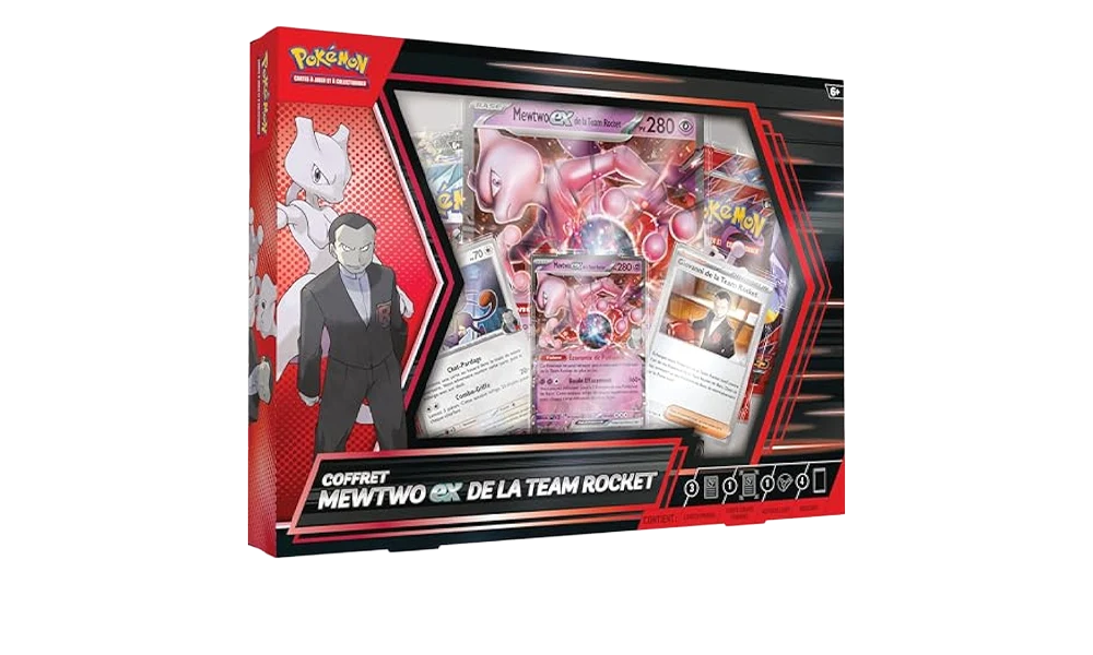 Pokémon Coffret Mewtwo EX Team Rocket EV10 - FR