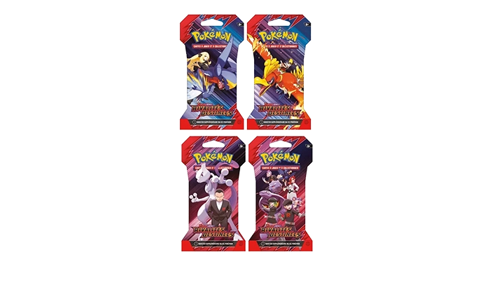 Carte à collectionner Pokémon EV10 Booster Sleeve Modèle aléatoire - FR