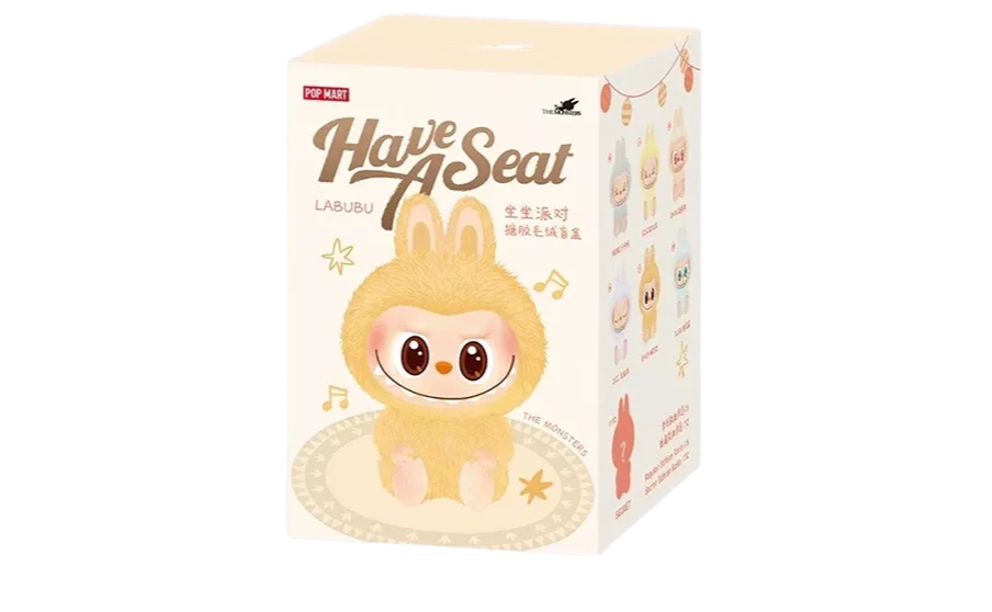 Pop Mart Labubu The Monsters Have a Seat Vinyl Plush Case Sealed