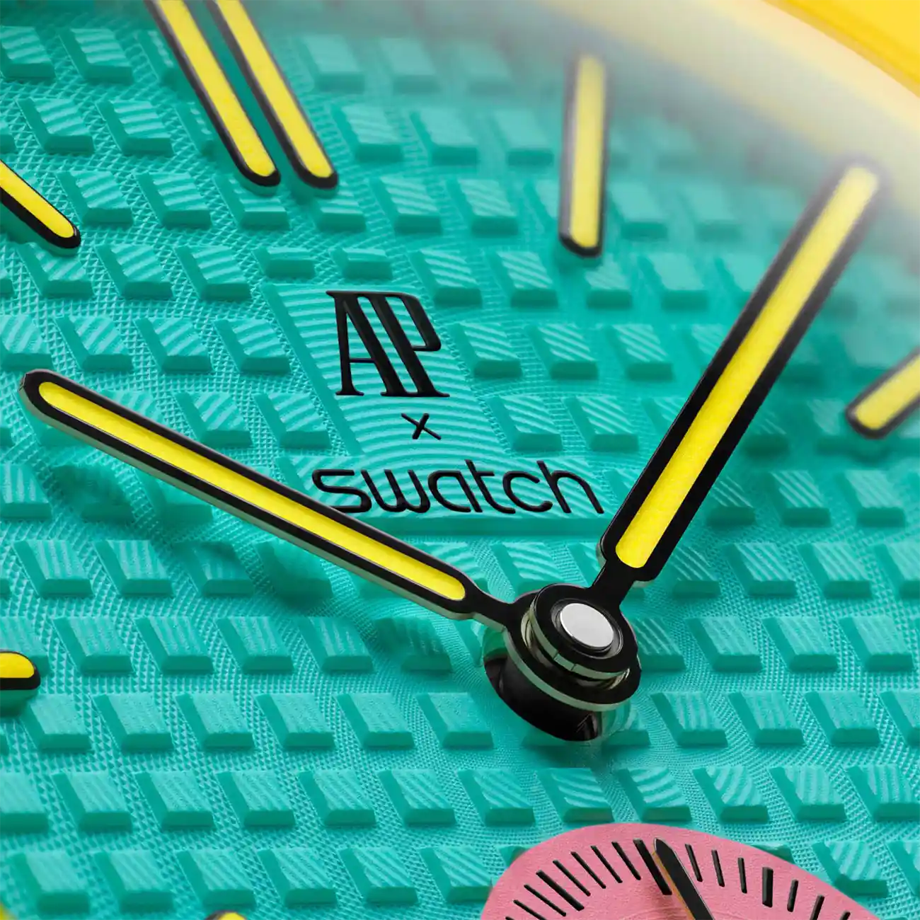 Swatch Audemars Piguet Royal Pop Collection Watch Pocket OTG Roz