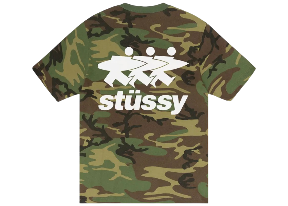 Stussy Surfwalk Tee 'Camo'