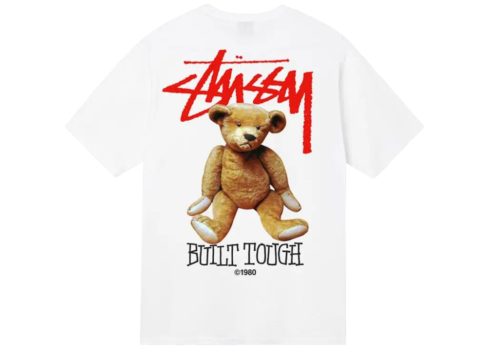 Stussy Built Tough Tee 'White'