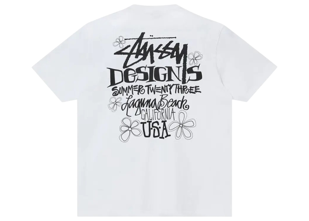 Stussy Summer LB Tee 'White'