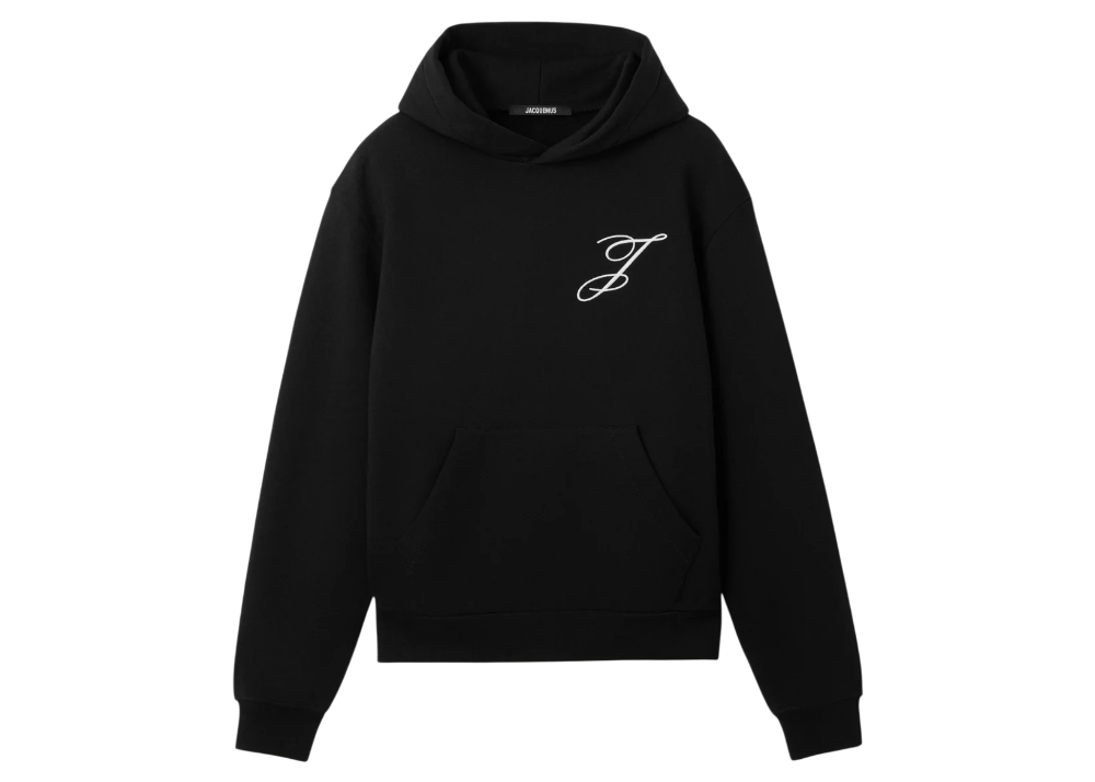 Hoodie avec Capuche Logo – Jacquemus – Noir