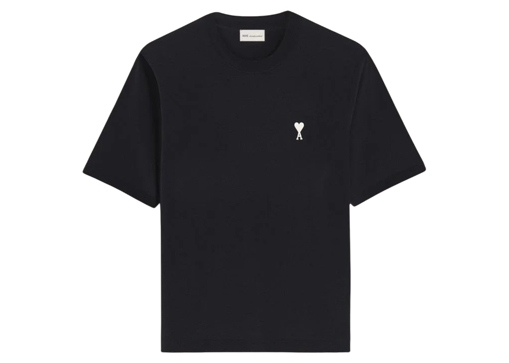 T-Shirt Place Des Victoires – Ami Paris – Noir