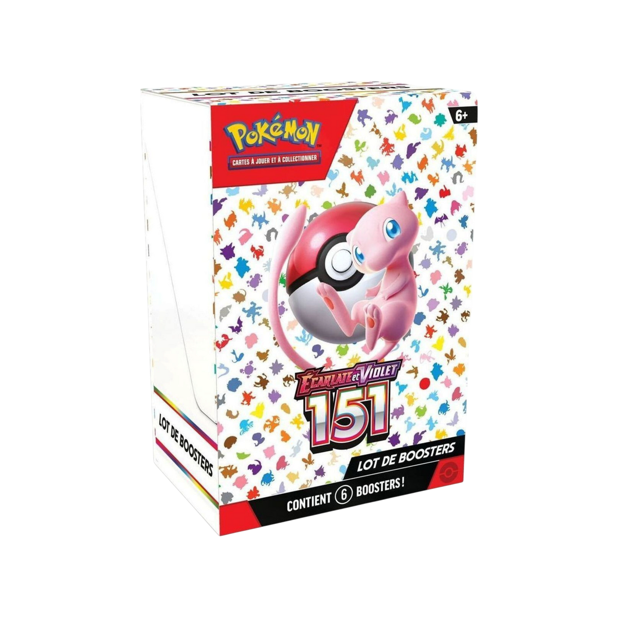 Bundle We Have It Pokémon Écarlate et Violet 151 contenant 6 boosters de cartes à collectionner en français