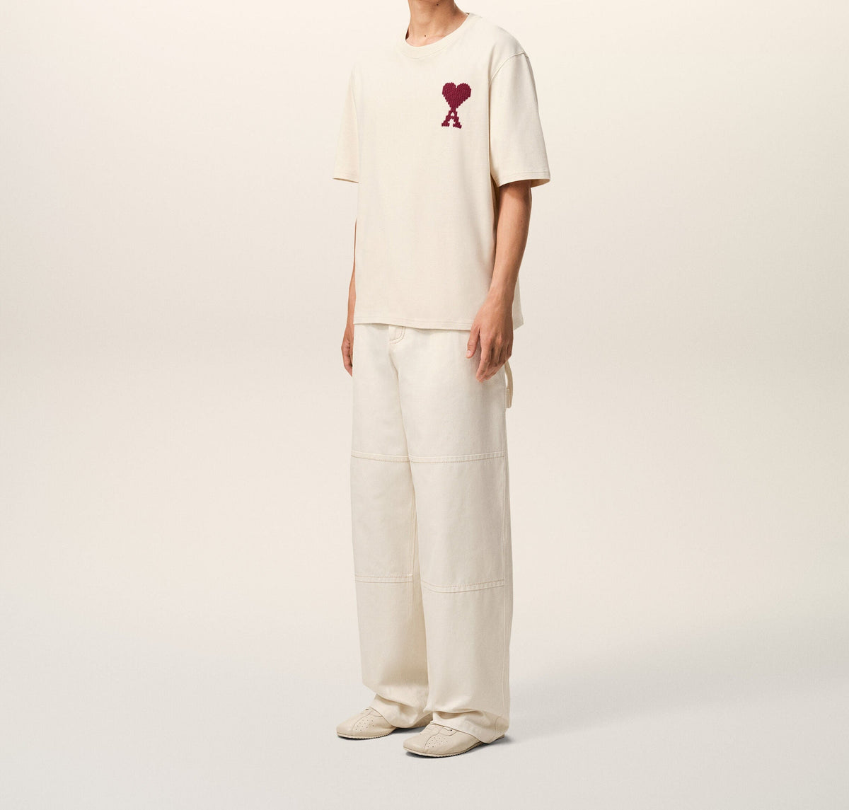 T-Shirt Ami de Cœur Wild Spark – Ami Paris – Blanc