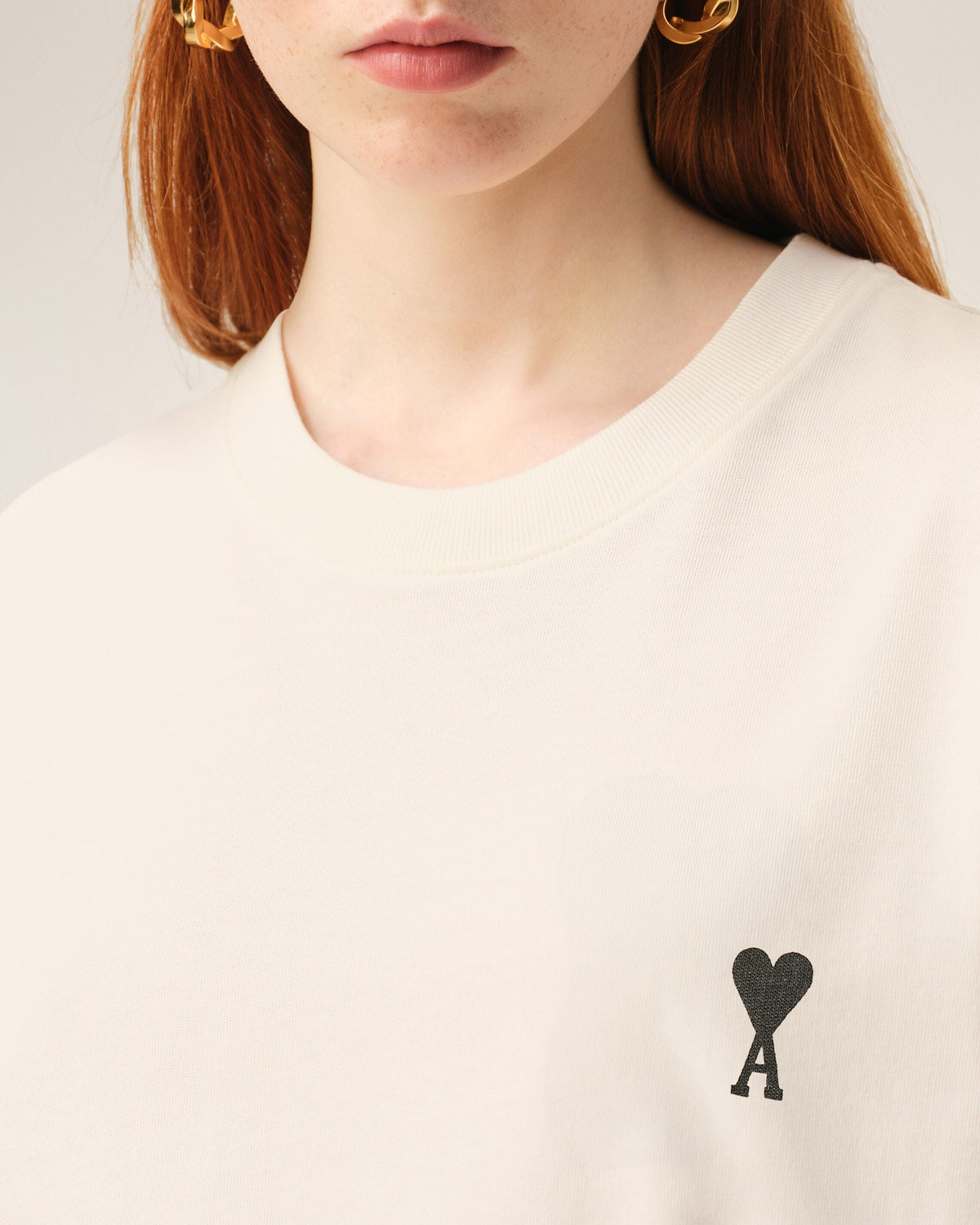 T-Shirt Place Des Victoires – Ami Paris – Blanc