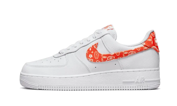 Nike air force 1s orange online