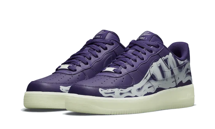 Air Force 1 Low Purple Skeleton Halloween (2021)