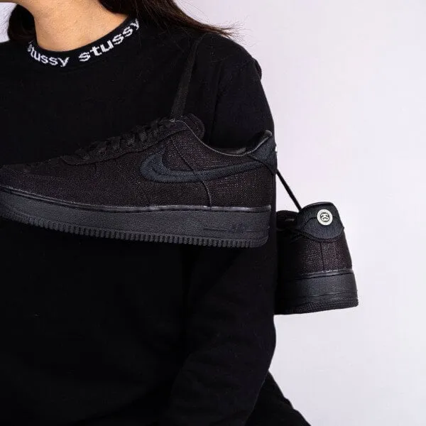 Air Force 1 Low Stussy Black