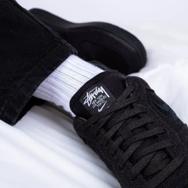 Air Force 1 Low Stussy Black