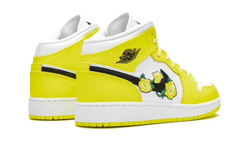 Air Jordan 1 Mid Dynamic Yellow