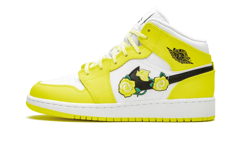 Air Jordan 1 Mid Dynamic Yellow