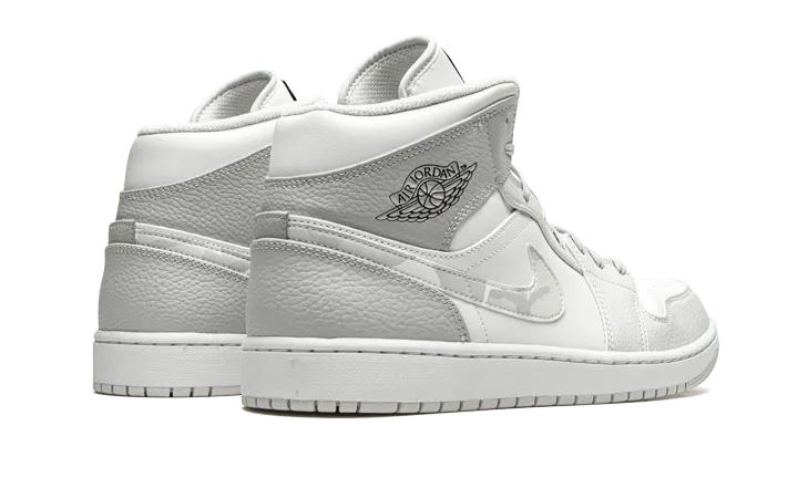 Air Jordan 1 Mid Gray Camo