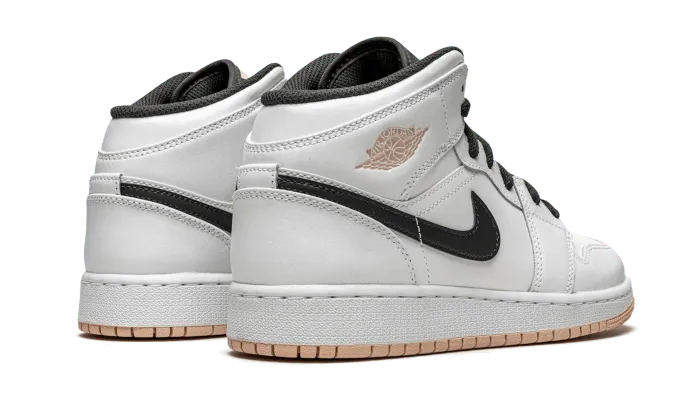 Air Jordan 1 Mid White Arctic Orange