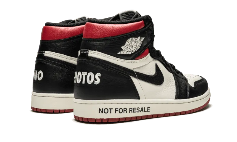 Air Jordan 1 Retro High OG "Not For Resale" Red