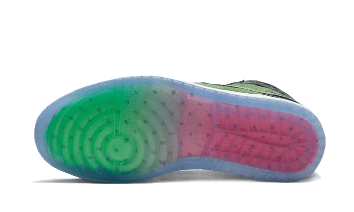 Air Jordan 1 Retro High Zoom Black Green