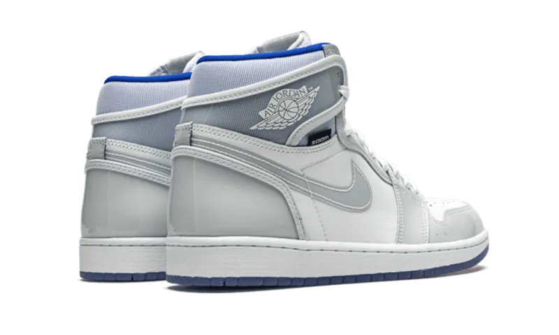 Air Jordan 1 Retro High Zoom White Racer Blue