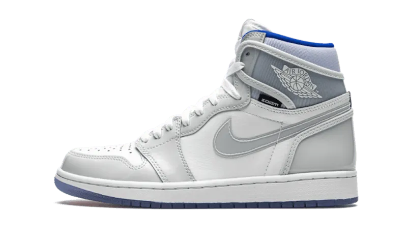 Air Jordan 1 Retro High Zoom White Racer Blue
