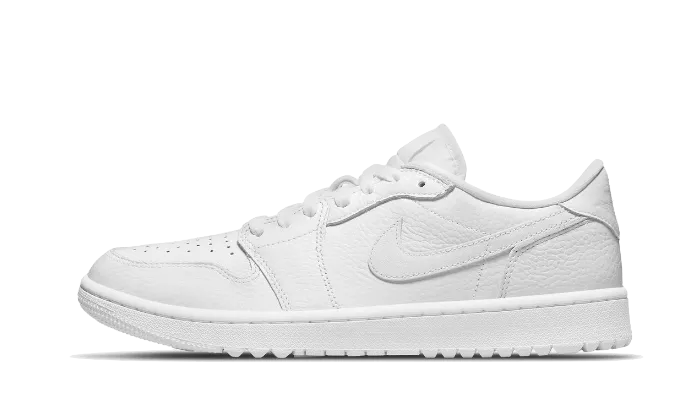 Air Jordan 1 Retro Low Golf Triple White